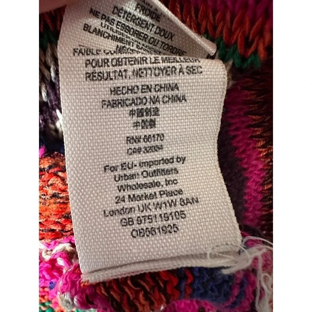 Free People Womens Boho Crochet Knit Open Back Apron Tank Top XS Summer Festival